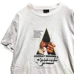 BJQQ ムービー Tシャツ 古着 時計じかけのオレンジ 映画