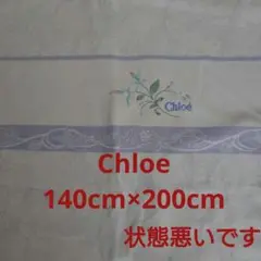 Chloe 花柄タオルケット クロエ 処分品 リメイク