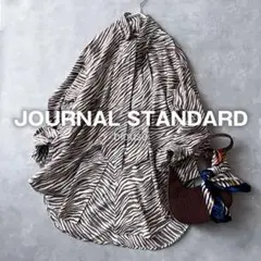 美品 ジャーナルスタンダード シャツ ボウタイ リボンブラウス アニマル 長袖