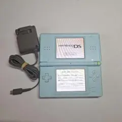 DS Lite アイスブルー 純正充電器 オマケソフト付き
