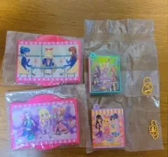 アイカツ！グッズコレクション２バインダー2個セット&ラバーコースター2個