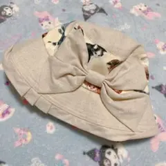 【未使用品】ねこ柄 バケットハット おまけ有り