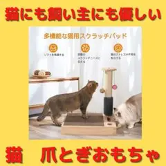 ⭐大特価⭐猫爪とぎポール おもちゃ付 スクラッチポール 組立簡単 ストレス解消