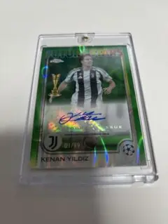 99シリ 1stNo ユルディズ 直筆サイン topps chrome