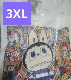 3XL UNIQLO ラブブ コラボ Tシャツ