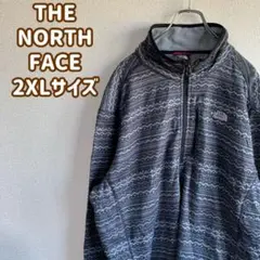 ★美品★THE NORTH FACE ハーフジップ フリース スウェット 2XL