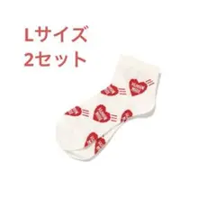 HUMAN MADE HEART SHORT SOCKS