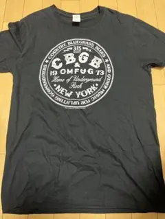 CBGBニューヨークTシャツ　ライブ音楽ハードコアパンクロック古着usa NYC