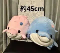 ゆるいるか　ぬいぐるみリュック　みいるか あおいるか　ぴんくいるか　2種セット