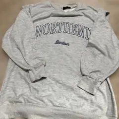 NORTHERN BOSTON プリントスウェット L