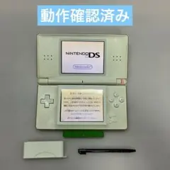 動作確認済み　Nintendo DS LITE クリスタルホワイト　ホワイト