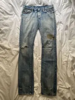 Hysteric Glamour KINKY デニムパンツ スタッズ ブルー S