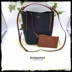 【Burberry】バーバリー 2way ハンドバッグ ショルダーバッグ