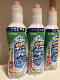 スクラビングバブル　トイレクリーナー　3本セット