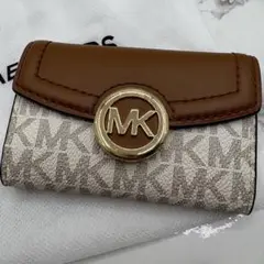 【未使用級】マイケルコース キーケース 6連キーケース モノグラム レザー