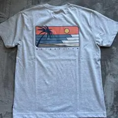 【Quiksilver】半袖Tシャツ M ライトグレー