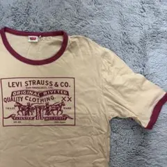 【大人気!】古着 LEVI STRAUSS&CO リンガー 150周年 赤 茶