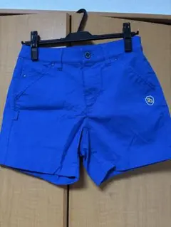PEARLY GATES ブルー ショートパンツ PGロゴ