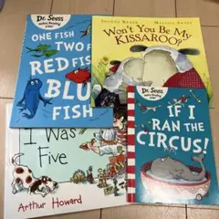 英語子供向け絵本セット 4冊