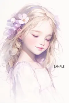 2308プルメリアステッカー