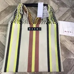 セール❗️新品◆MARNIマルニフラワーカフェ ハンモックバッグ◆エクリュ