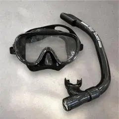 REEF TOURER シュノーケルセット ブラック リーフツアラー