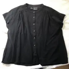 無印良品　コットンシャツ M-Lサイズ