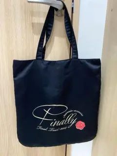安室奈美恵 ライブグッズ　2018 Finallyツアー　トートバッグ　黒