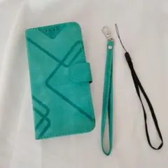 ✨残り１点✨ケース iPhone15 Pro アイフォン15プロ 手帳型 緑