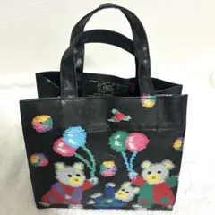 【ジャンク】フェイラー　FEILER ミニトートバッグ くま