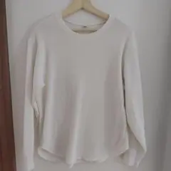 ✨️新品未使用✨️ユニクロ　ワッフルTシャツ　長袖　レディース　送料無料