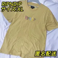 【新品】RIPNDIP Tシャツ XLサイズ イエロー