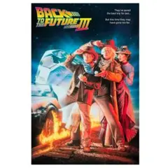 【新品・未使用】映画 BTF バックトゥザフューチャー キャンバスポスター