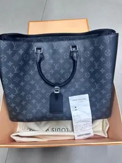 Louis Vuitton グレー トートバッグ