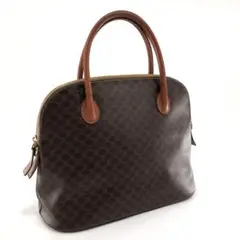 CELINE セリーヌ マカダム ハンドル自立 トートバッグ ハンドバッグ