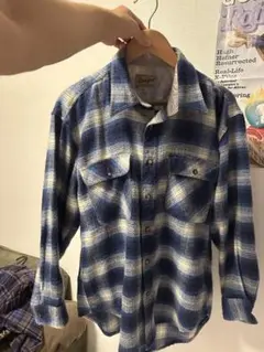 ネルシャツ　フランネルシャツ　サイズ　L 古着　メンズ