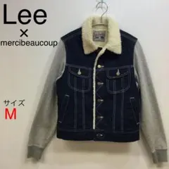 Lee ×mercibeaucoupコラボジャケット ☆ベスト重ね着風Gジャン☆