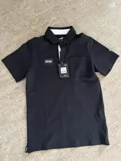 新品　PUMA GOLF プーマ　高級ライン　ポロシャツ　S 1万円　黒
