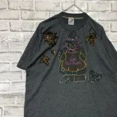 USA製90sヴィンテージTシャツ！シングルステッチ　グレー半袖古着　L72