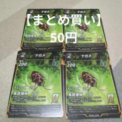 【蟲神器】ナガメ 4枚セット
