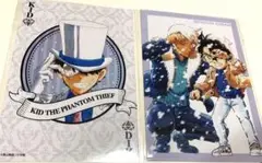 〖コナン〗ブロマイド2枚 安室透 怪盗キッド