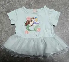 Petit main × Disney Princess アリエル 半袖Tシャツ