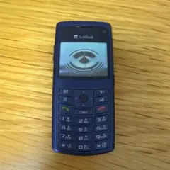 携帯モック　模型　ガラケー　Samsung 708SC ネイビー