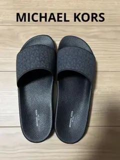 マイケルコースサンダル　ネイビー28cm（US11) 男性用