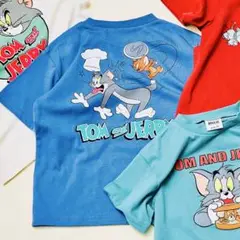 【新品】BREEZE 100cm トムとジェリー 半袖 Tシャツ ブリーズ
