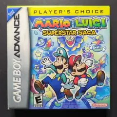 【箱・説明書付き】（北米版）マリオ&ルイージRPG　動作確認済み