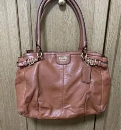 COACH ã·ã§ã«ããŒããã° ãã©ãŠã³ ãã³ãããã° ããŒãããã° ãã©ãŠã³