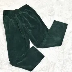 【M /150 /160cm】ズボン パンツ 緑 コーデュロイ 子供