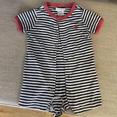 Ralph Lauren ストライプロンパース 6M 70cm