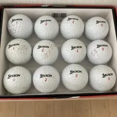 【ロスト】Srixon ディスタンスゴルフボール 12個